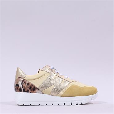 Wonders Odisei Bungee Lace Nylon Trainer - Soft Yellow